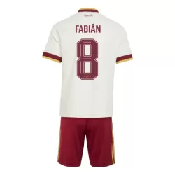 Spanien Fabian 8 Fotbollströja Barn Borta VM 2026