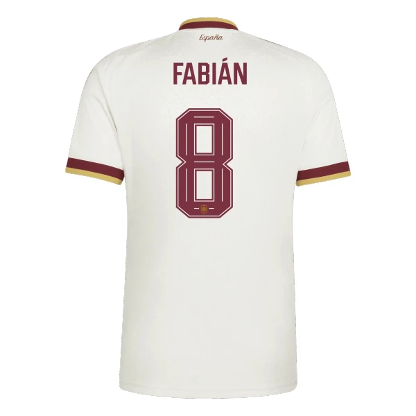 Spanien Fabian 8 Fotbollströja Borta VM 2026