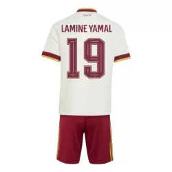 Spanien Lamine Yamal 19 Fotbollströja Barn Borta VM 2026