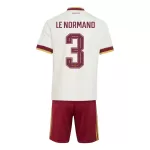Spanien Le Normand 3 Fotbollströja Barn Borta VM 2026