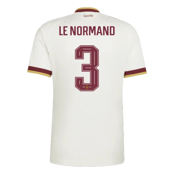 Spanien Le Normand 3 Fotbollströja Borta VM 2026