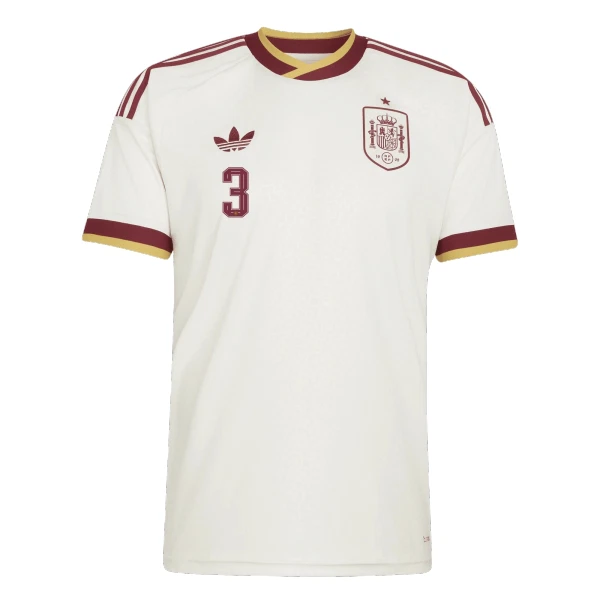 Spanien Le Normand 3 Fotbollströja Borta VM 2026