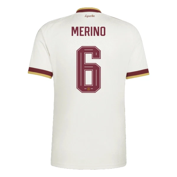 Spanien Merino 6 Fotbollströja Borta VM 2026