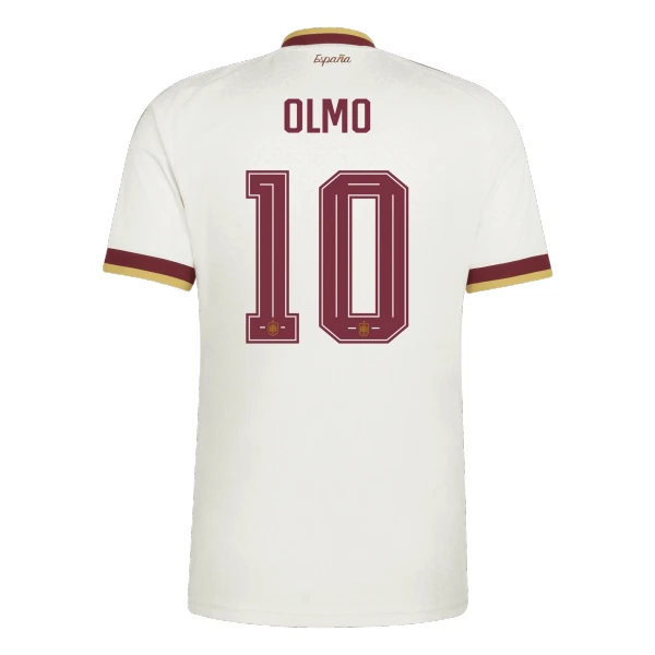 Spanien Olmo 10 Fotbollströja Borta VM 2026 Spanien Olmo 10 Fotbollströja Borta VM 2026