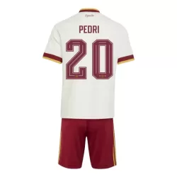 Spanien Pedri 20 Fotbollströja Barn Borta VM 2026