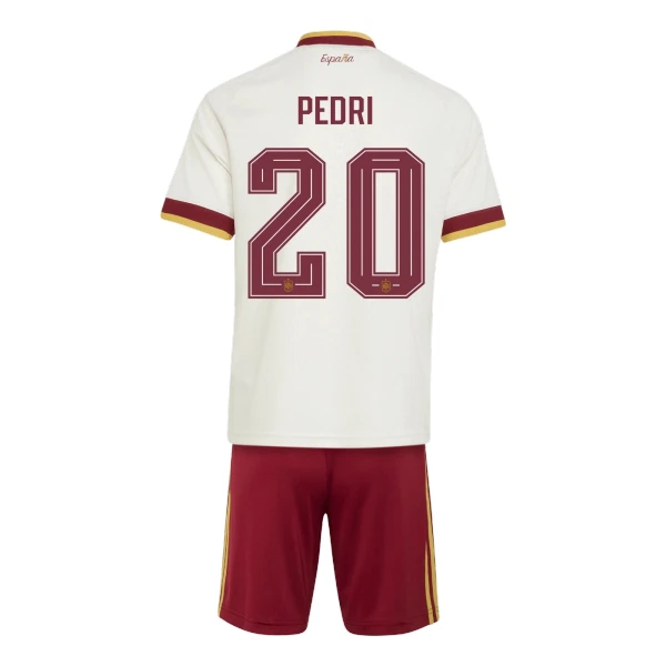 Spanien Pedri 20 Fotbollströja Barn Borta VM 2026