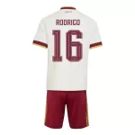 Spanien Rodrigo 16 Fotbollströja Barn Borta VM 2026