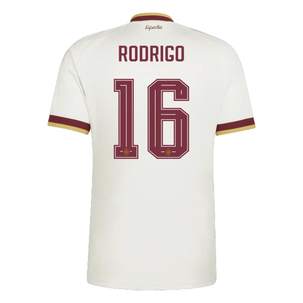 Spanien Rodrigo 16 Fotbollströja Borta VM 2026 Spanien Rodrigo 16 Fotbollströja Borta VM 2026