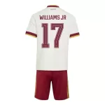 Spanien Williams JR 17 Fotbollströja Barn Borta VM 2026