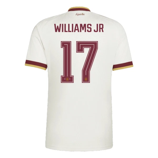Spanien Williams JR 17 Fotbollströja Borta VM 2026 Spanien Williams JR 17 Fotbollströja Borta VM 2026