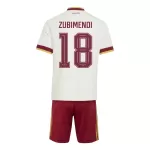 Spanien Zubimendi 18 Fotbollströja Barn Borta VM 2026