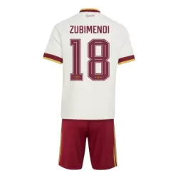Spanien Zubimendi 18 Fotbollströja Barn Borta VM 2026