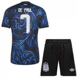 Argentina De Paul 7 Fotbollströja Barn Borta VM 2026