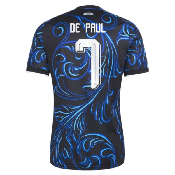 Argentina De Paul 7 Fotbollströja Borta VM 2026