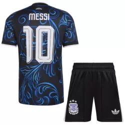 Argentina Messi 10 Fotbollströja Barn Borta VM 2026