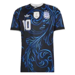 Argentina Messi 10 Fotbollströja Barn Borta VM 2026
