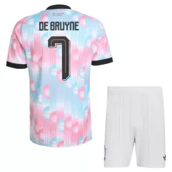 Belgien De Bruyne 7 Fotbollströja Barn Borta VM 2026