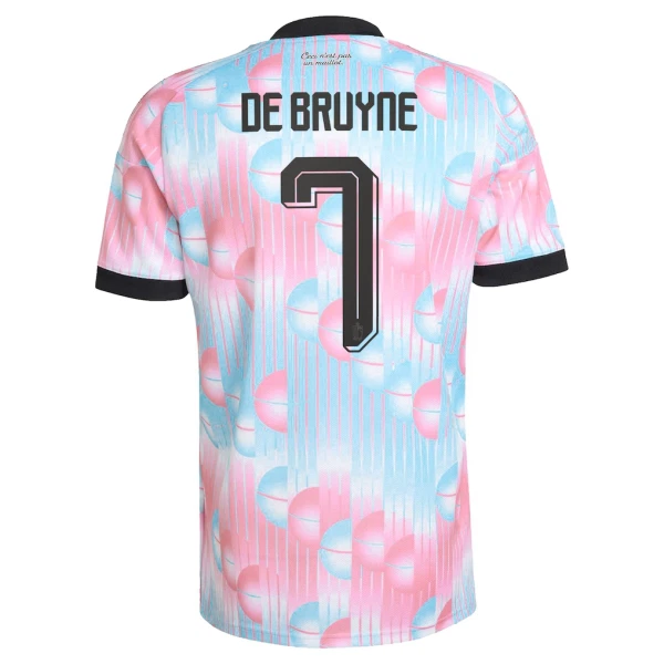 Belgien De Bruyne 7 Fotbollströja Barn Borta VM 2026