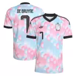 Belgien De Bruyne 7 Fotbollströja Borta VM 2026