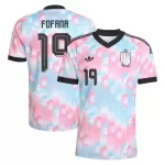 Belgien Fofana 19 Fotbollströja Borta VM 2026