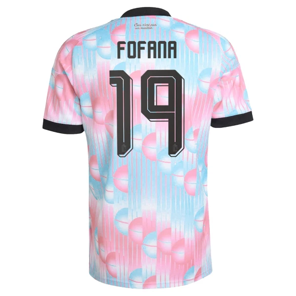 Belgien Fofana 19 Fotbollströja Borta VM 2026