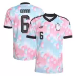 Belgien Onana 6 Fotbollströja Borta VM 2026