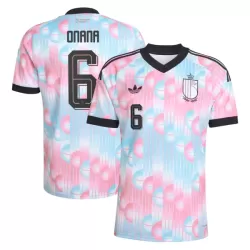 Belgien Onana 6 Fotbollströja Borta VM 2026