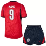 England Kane 9 Fotbollströja Barn Borta VM 2026