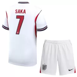 England Saka 7 Fotbollströja Barn Hemma VM 2026