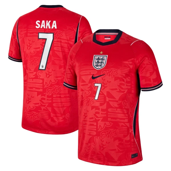 England Saka 7 Fotbollströja Borta VM 2026