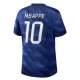 Frankrike Mbappé 10 Fotbollströja Barn Hemma VM 2026