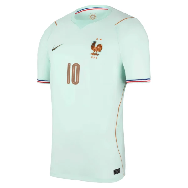 Frankrike Mbappé 10 Fotbollströja Borta VM 2026