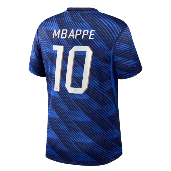 Frankrike Mbappé 10 Fotbollströja Hemma VM 2026