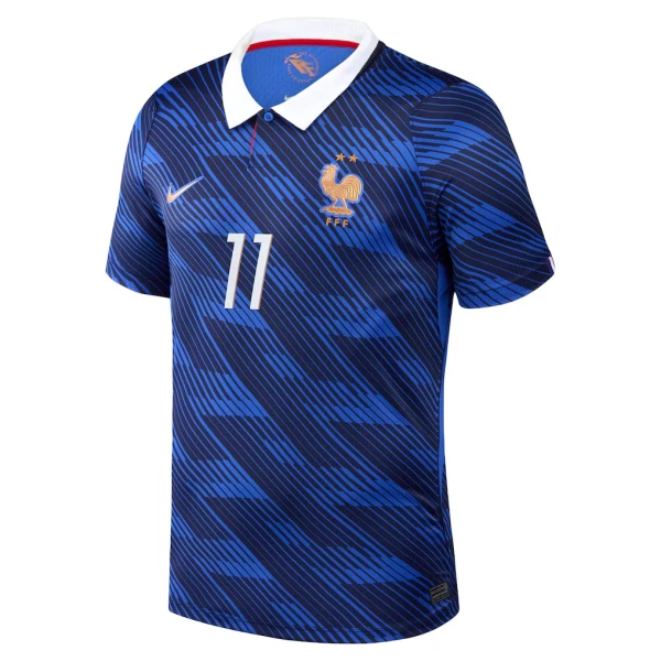 Frankrike Olise 11 Fotbollströja Hemma VM 2026