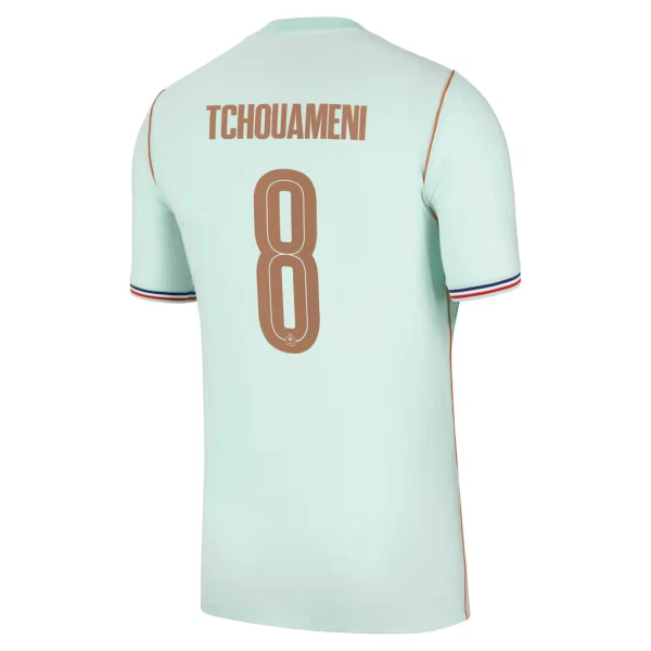 Frankrike Tchouaméni 8 Fotbollströja Borta VM 2026