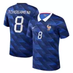 Frankrike Tchouaméni 8 Fotbollströja Hemma VM 2026