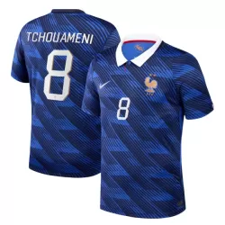 Frankrike Tchouaméni 8 Fotbollströja Hemma VM 2026