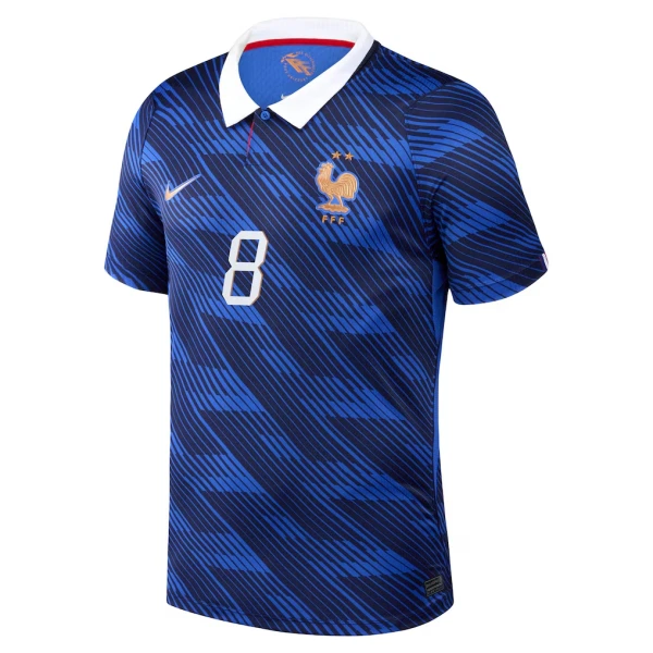 Frankrike Tchouaméni 8 Fotbollströja Hemma VM 2026