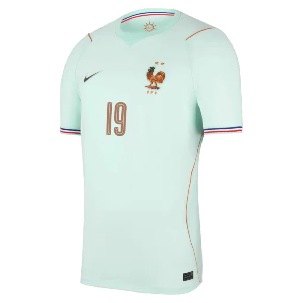 Frankrike Theo Hernandez 19 Fotbollströja Borta VM 2026