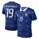 Frankrike Theo Hernandez 19 Fotbollströja Hemma VM 2026