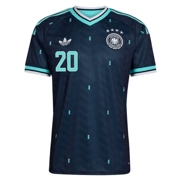 Tyskland Gnabry 20 Fotbollströja Borta VM 2026