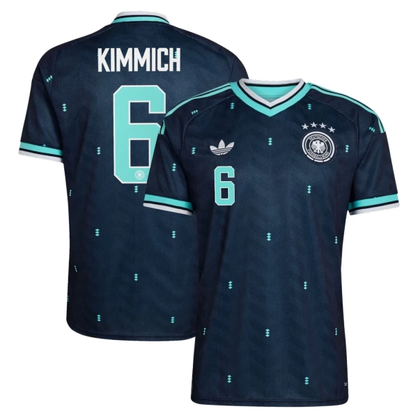 Tyskland Kimmich 6 Fotbollströja Borta VM 2026