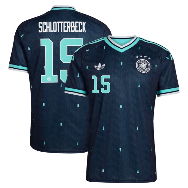 Tyskland N. Schlotterbeck 15 Fotbollströja Borta VM 2026