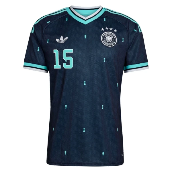 Tyskland N. Schlotterbeck 15 Fotbollströja Borta VM 2026