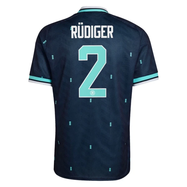Tyskland Rudiger 2 Fotbollströja Borta VM 2026
