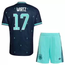 Tyskland Wirtz 17 Fotbollströja Barn Borta VM 2026