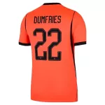 Holland Dumfries 22 Fotbollströja Hemma VM 2026
