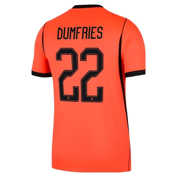 Holland Dumfries 22 Fotbollströja Hemma VM 2026