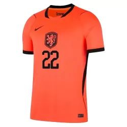 Holland Dumfries 22 Fotbollströja Hemma VM 2026