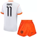 Holland Gakpo 11 Fotbollströja Barn Borta VM 2026